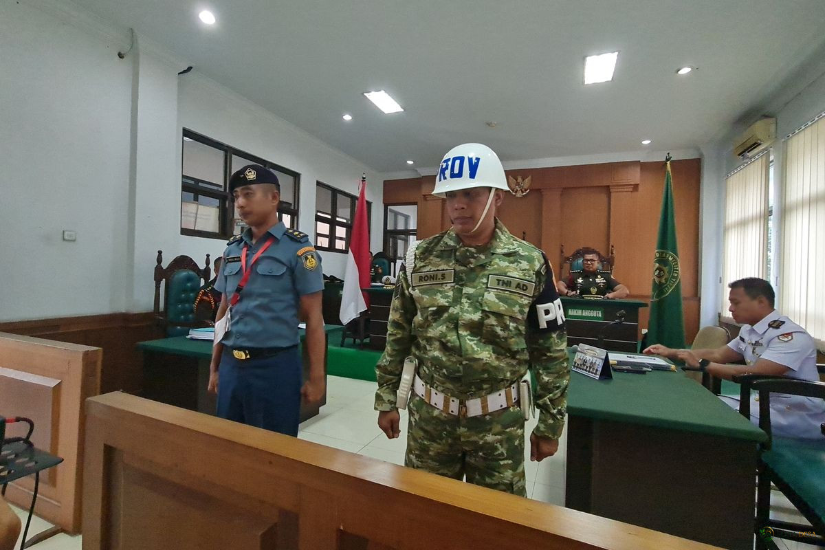 Terungkap di Sidang, Perwira TNI AL Beli Sabu 3 Kali dari Rekannya, Dikirim Pakai Pesawat Militer
