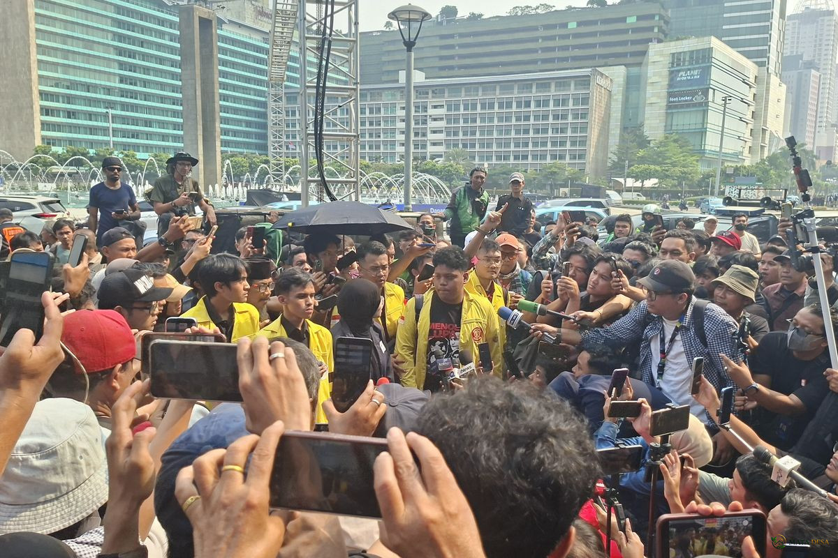 BEM UI Gelar Aksi “Rebut Kemerdekaan” di Tosari, 6.962 Personel Dikerahkan Kawal Demonstrasi