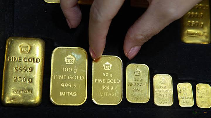 Harga Emas Antam Naik Rp80.000, Tembus Rp2,725 Juta per Gram