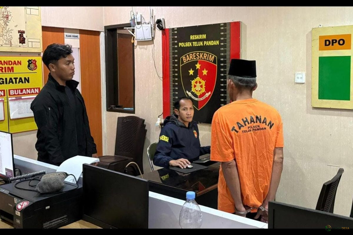Pria 62 Tahun Diamankan Polisi, Diduga Terlibat Pembakaran 5 Hektare Lahan di Kutai Timur