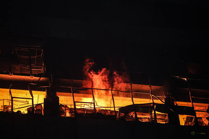 Gedung Bapenda DKI Terbakar, Sistem Lampu Lalu Lintas Jakarta Terdampak
