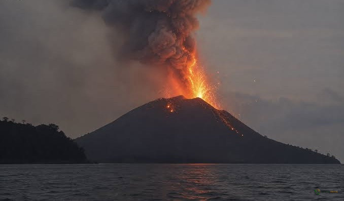 Terungkap! Dentuman Misterius di Bandung Ternyata Berasal dari Erupsi Gunung Anak Krakatau