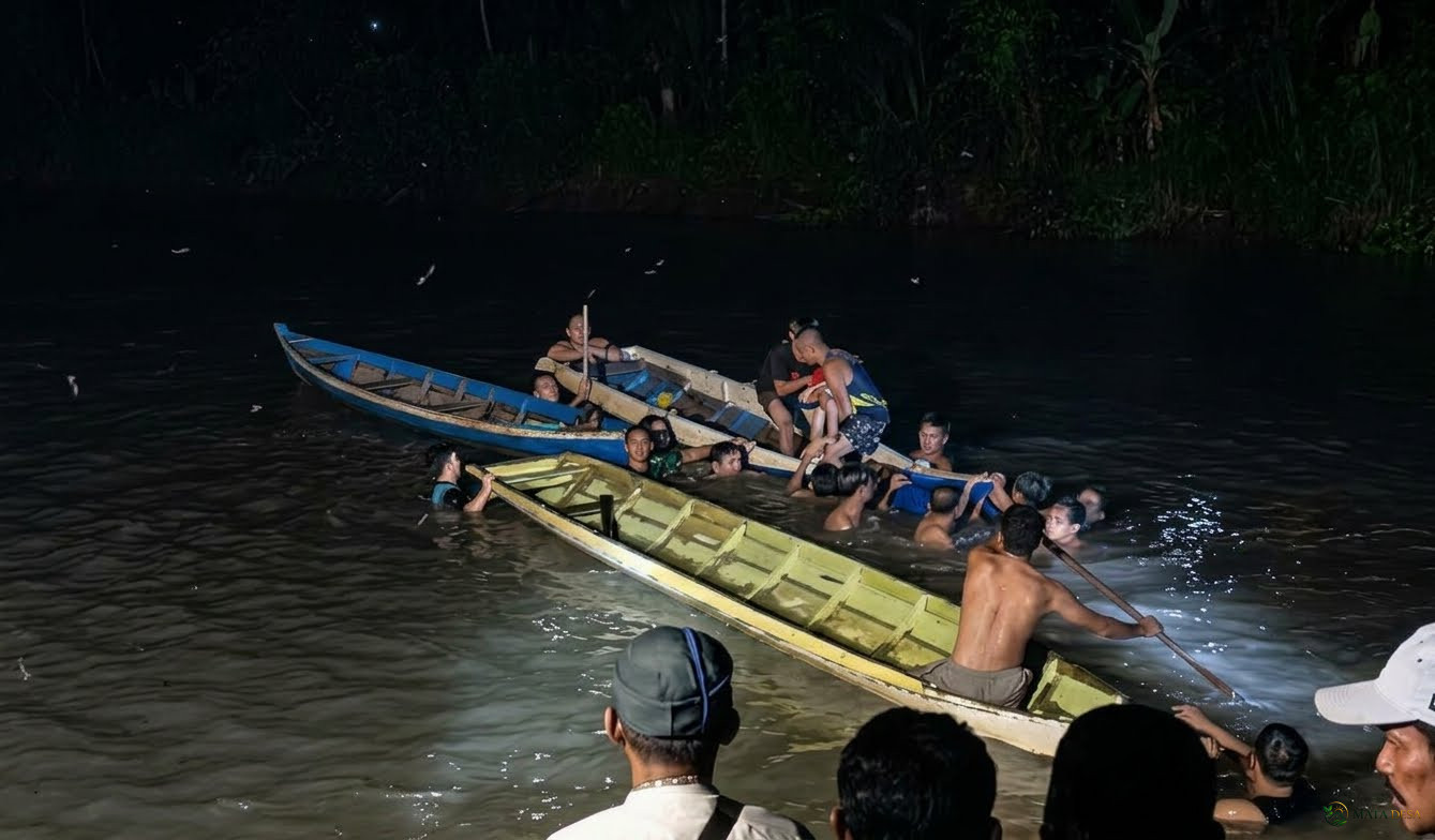 Tragis! Bocah 7 Tahun Tenggelam di Sungai Kelay Berau, Ditemukan Meninggal Setelah Pencarian hingga Malam
